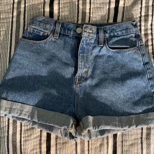 BDG mom high rise shorts from urban